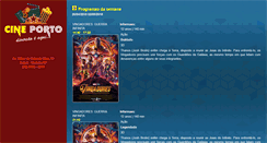 Desktop Screenshot of cinemasdolitoral.com.br